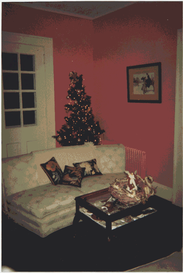 The Rambo Mansion in Lights