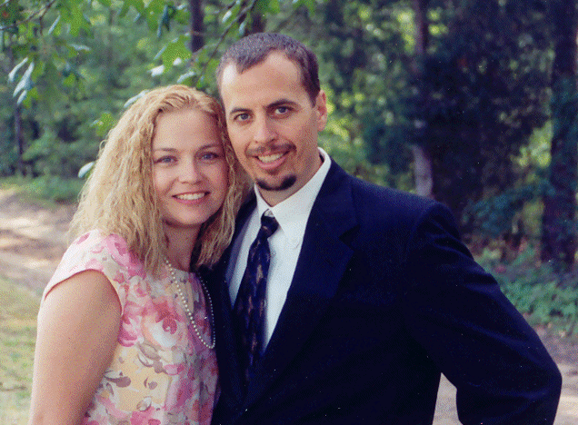 Lisa and Damian at the South Carolina reunion